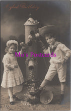Load image into Gallery viewer, Greetings Postcard - A Glad Birthday. Children    DZ86
