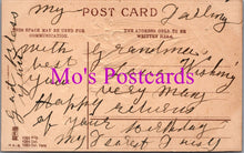 Load image into Gallery viewer, Embossed Greetings Postcard - Many Happy Returns. Birthday Flowers   DZ87