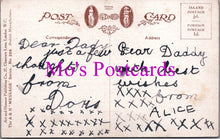 Load image into Gallery viewer, Greetings Postcard - To My Dear Daddy. Wartime Message  DZ89