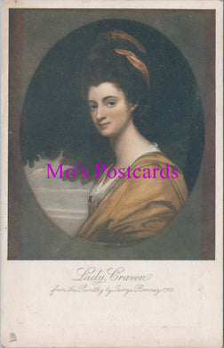 Art Postcard - Lady Craven, Artist George Romney, 1769 -  DZ98