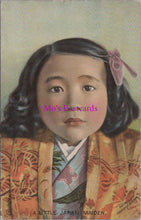 Load image into Gallery viewer, Japan Postcard - A Little Japan Maiden   DZ120