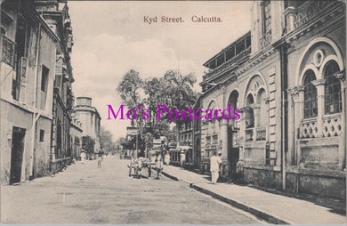 India Postcard - Kyd Street, Calcutta    DZ124
