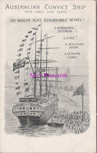 Load image into Gallery viewer, Australia Postcard - Australian Convict Ship   DZ329
