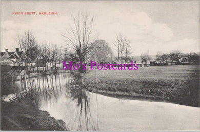 Suffolk Postcard - River Brett, Hadleigh   DZ355
