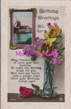 Load image into Gallery viewer, Greetings Postcard - Birthday Greetings With Love  HM65