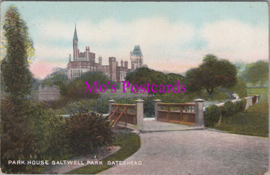 Northumberland Postcard - Gateshead, Park House, Saltwell Park   DZ317