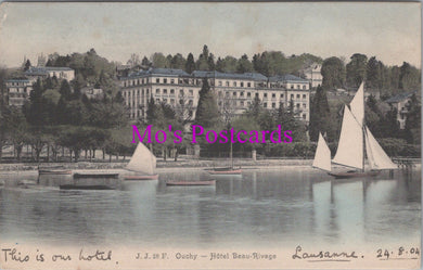 Switzerland Postcard - Ouchy, Hotel Beau-Rivage SW14439