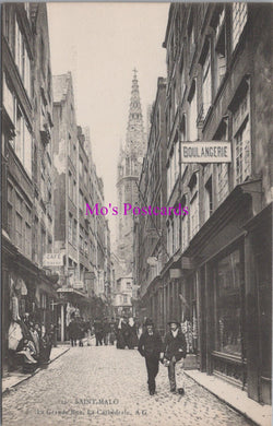 France Postcard - Saint-Malo, La Grande Rue  DZ254