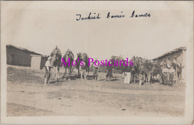 Animals Postcard - Turkish Carrier Camels, Sailors and Soldiers  DZ274 