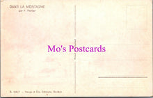 Load image into Gallery viewer, Art Postcard - Dans La Montagne, Artist F.Portier  DZ281
