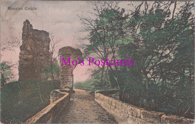 Scotland Postcard - Rosslyn Castle, Roslin, Midlothian   DZ283