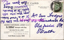 Load image into Gallery viewer, Advertising Postcard - Ch Dubras Antiseptic Toilet Soap, Jersey DZ291