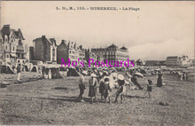 Load image into Gallery viewer, France Postcard - Wimereux, La Plage DZ295