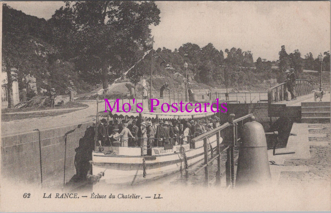 France Postcard - La Rance, Ecluse Du Chatelier   DZ301