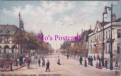Cumbria Postcard - Barrow-in-Furness, Abbey Road  DZ308