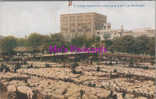 Load image into Gallery viewer, Norfolk Postcard - Norwich Castle and Cattle Market SW14420