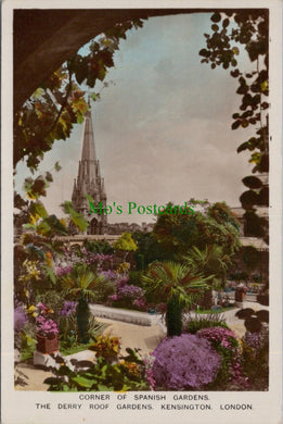 London Postcard - The Derry Roof Gardens, Kensington  SW13746