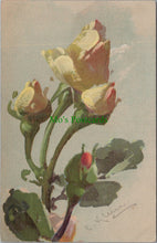 Load image into Gallery viewer, Nature Postcard - Flowers. Flower Art. Artist C.Kleine SW13756
