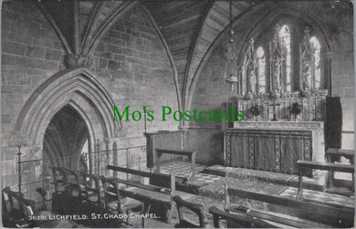 Staffordshire Postcard - Lichfield: St Chads Chapel   SW13758