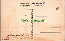 Load image into Gallery viewer, Egypt Postcard - Sunset on The Nile SW13769