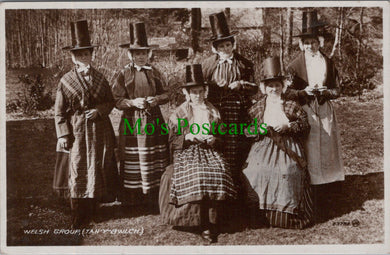 Wales Postcard - Traditional Welsh Group, Tan-Y-Bwlch   SW13774