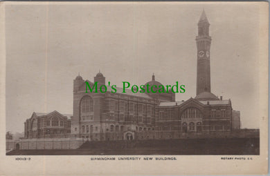 Warwickshire Postcard - Birmingham University New Buildings  SW13808
