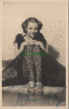 Load image into Gallery viewer, Actress Postcard - British Actress Renee Ray, Signed  SW13813
