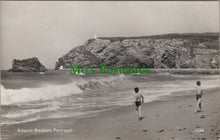 Load image into Gallery viewer, Cornwall Postcard - Atlantic Breakers, Portreath  SW13912