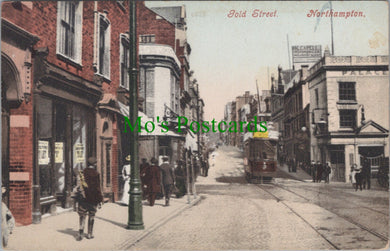 Northamptonshire Postcard - Gold Street, Northampton   SW13944