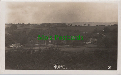 Derbyshire Postcard - Hope Village    SW13946
