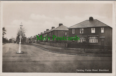 Warwickshire Postcard - Yardley Fields Road, Stechford  SW14019