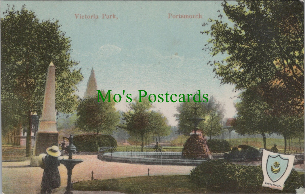 Hampshire Postcard - Victoria Park, Portsmouth   SW14034