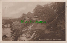 Load image into Gallery viewer, Shropshire Postcard - Whitcliff and River Teme, Ludlow   SW14051