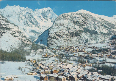 Italy Postcard - Courmayeur Panorama   DC1759