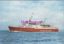 Load image into Gallery viewer, Shipping Postcard - Thoresen Car Ferries, Southampton - Cherbourg SW15251