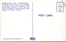 Load image into Gallery viewer, America Postcard - "Sagamore Hill", Oyster Bay, Long Island, New York  SW16537