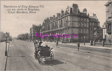 Load image into Gallery viewer, Sussex Postcard - Kings Gardens, Hove  SW14802