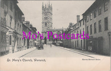 Load image into Gallery viewer, Warwickshire Postcard - St Mary's Church, Warwick   HM733