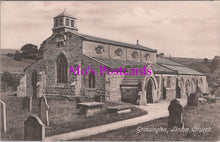 Load image into Gallery viewer, Yorkshire Postcard - Grassington, Linton Church  DZ14
