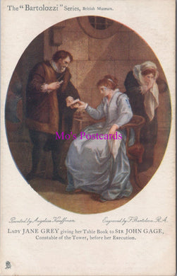 British Museum Postcard - Lady Jane Grey and Sir John Gage  DZ17