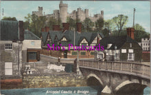 Load image into Gallery viewer, Sussex Postcard - Arundel Castle and Bridge   DZ186