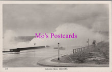 Load image into Gallery viewer, Sussex Postcard - Rough Seas, Seaford    DZ191
