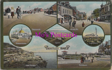 Northumberland Postcard - Views of Whitley Bay   DZ200