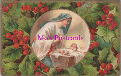 Greetings Postcard - A Holy Happy Christmas   DZ201