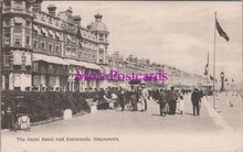 Load image into Gallery viewer, Dorset Postcard - Weymouth, The Royal Hotel and Esplanade  DZ209
