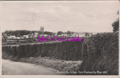 Devon Postcard - Bradworthy Village From Bradworthy Moor Hill DZ223