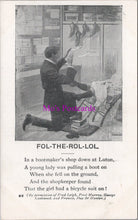 Load image into Gallery viewer, Living Picture Series Postcard - Fol-The-Rol-Lol Bootmaker's Shop DZ226