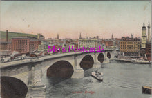 Load image into Gallery viewer, London Postcard - London Bridge and River Thames  SW16668