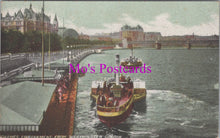 Load image into Gallery viewer, London Postcard - Thames Embankment From Westminster SW16700