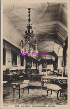Load image into Gallery viewer, Northamptonshire Postcard - Rockingham Castle, The Gallery  SW16251